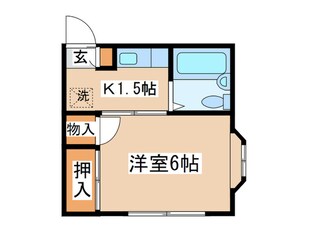 メゾンドポアゾンの物件間取画像